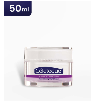 CELETEQUE ADVANCED ANTI-AGING REJUVENATING NIGHT CREAM 50ML BOX