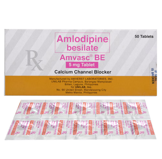 AMVASC BE 5MG TABLET - MR