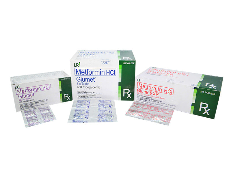 GLUMET 500MG 4 TABLETS