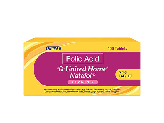 NATAFOL 5MG 10 TABLETS