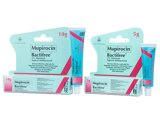BACTIFREE 20MG OINTMENT 5G TUBE