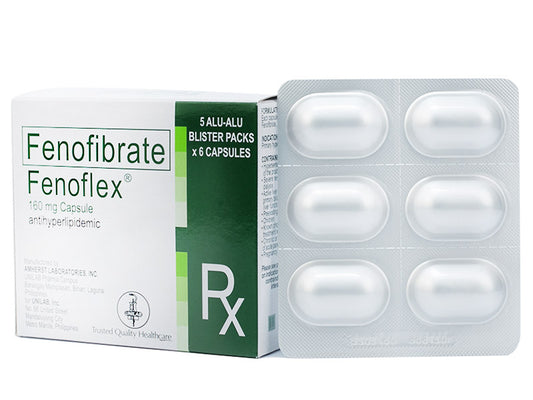 FENOFLEX 160MG 6 CAPSULES