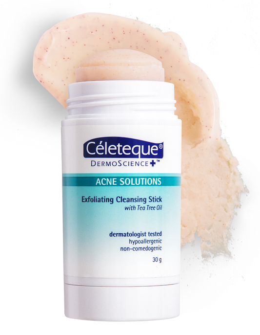 CELETEQUE EXFOLIATING CLEANSING STICK 30G