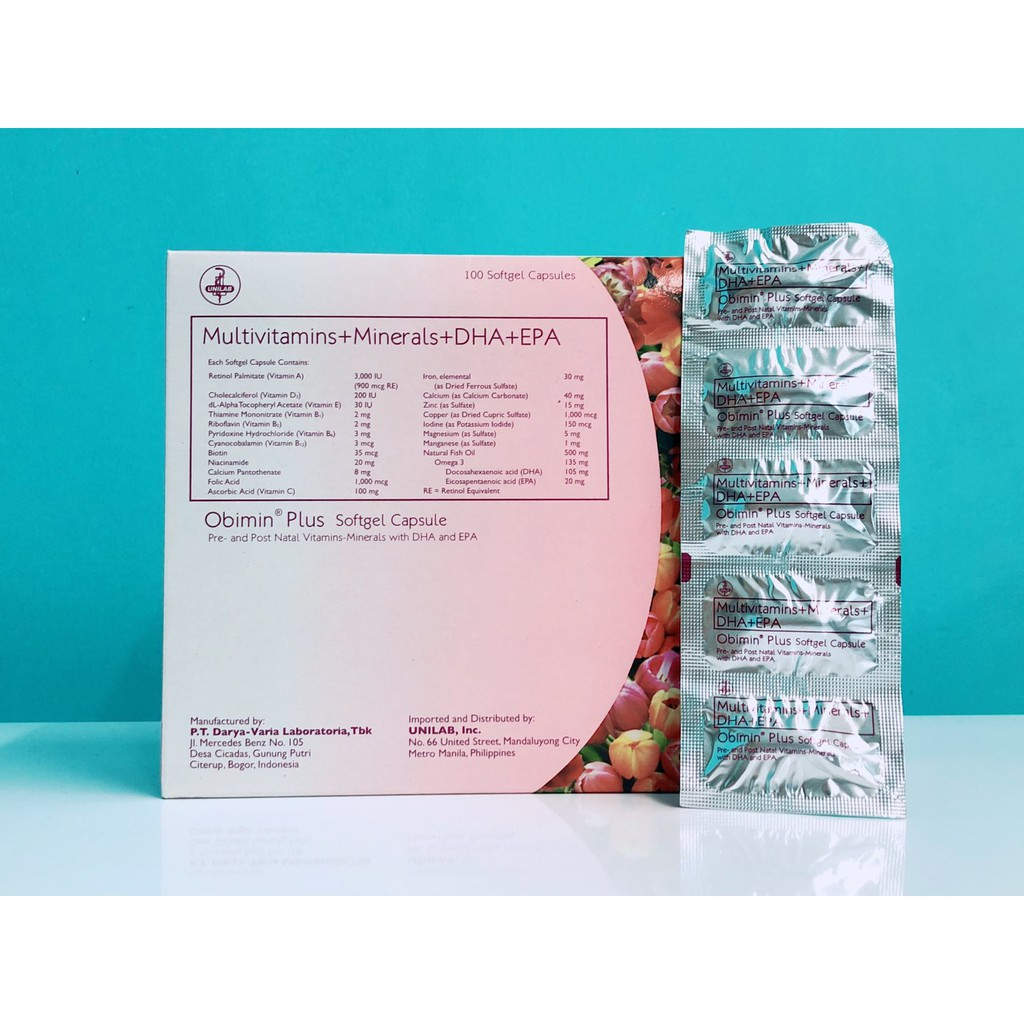 OBIMIN PLUS 5 CAPSULES