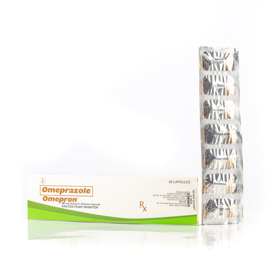 OMEPRON 40MG 7 CAPSULES