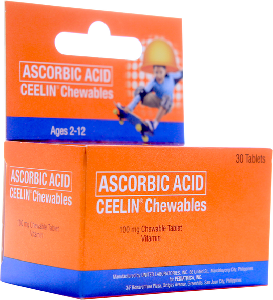 CEELIN CHEWTAB BOTTLE OF 30 TABLETS