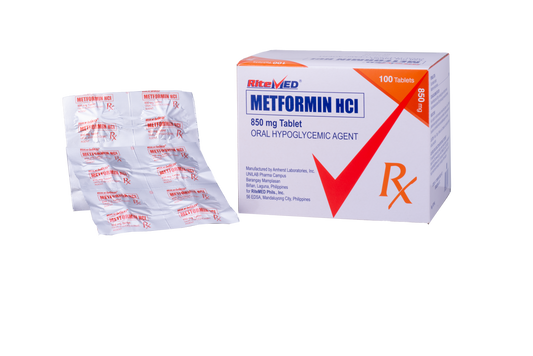 RITEMED METFORMIN 850MG 4 TABLETS