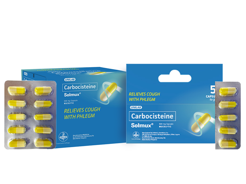 SOLMUX 500MG 10 CAPSULES