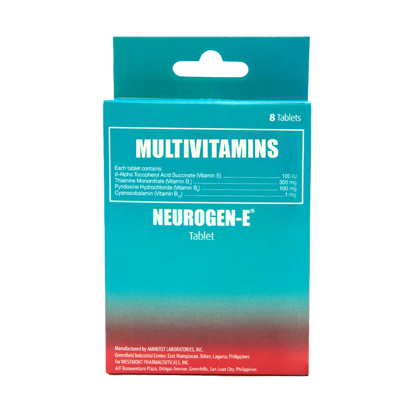 NEUROGEN E (REF) 8 TABLETS