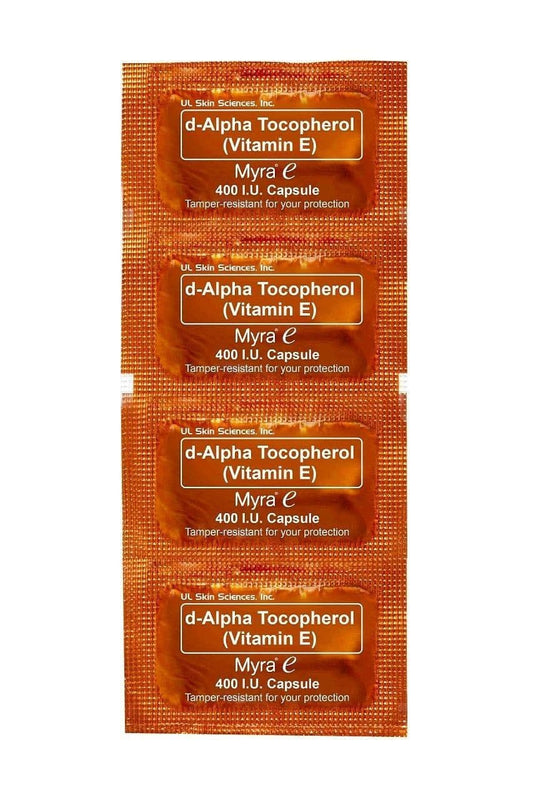 MYRA 400IU 4 CAPSULES