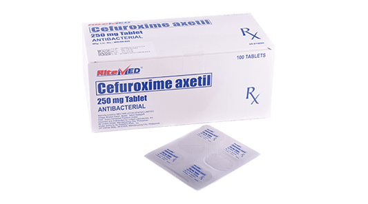 RITEMED CEFUROXIME 250MG 4 TABLETS