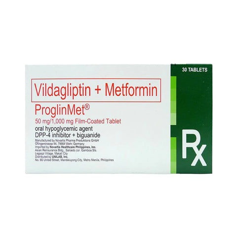 PROGLINMET 50 / 1000 MG TABLET