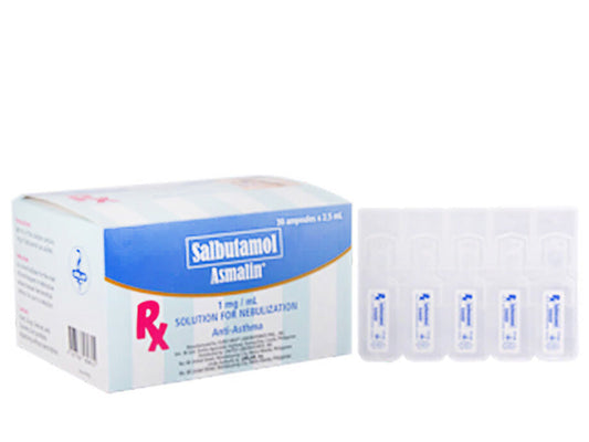 ASMALIN 1MG/ML 2.5ML NEBULES- MR