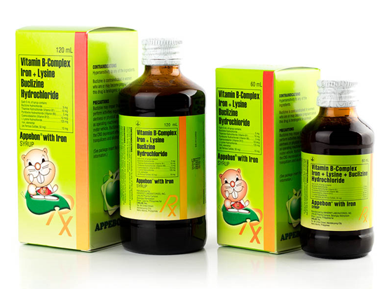 APPEBON WITH IRON SYRUP 60ML BOTTLE