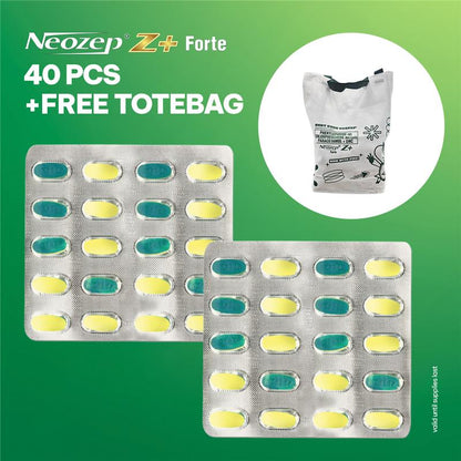 NEOZEP FORTE + ZINC 20 TABLETS