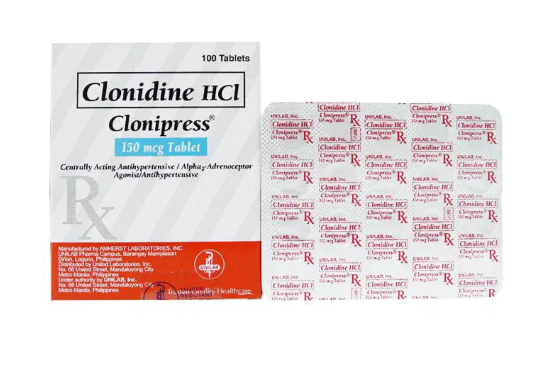CLONIPRESS 150MCG 20 TABLETS
