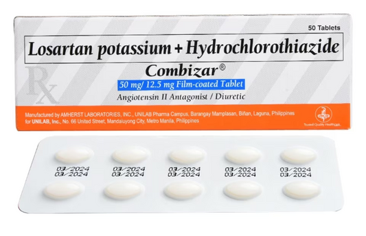 COMBIZAR 50MG TABLET - MR