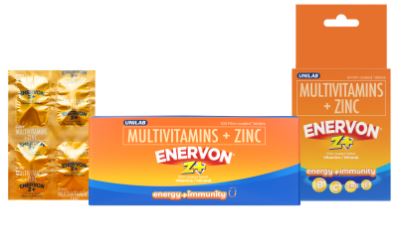 Enervon +Zinc 4 TABLETS