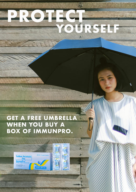 PROMO IMMUNPRO 500MG 100 TABLETS + FREE UMBRELLA