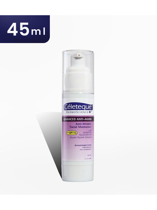 CELETEQUE ADVANCE FACIAL MOISTURIZER SPF15 45ML BOT
