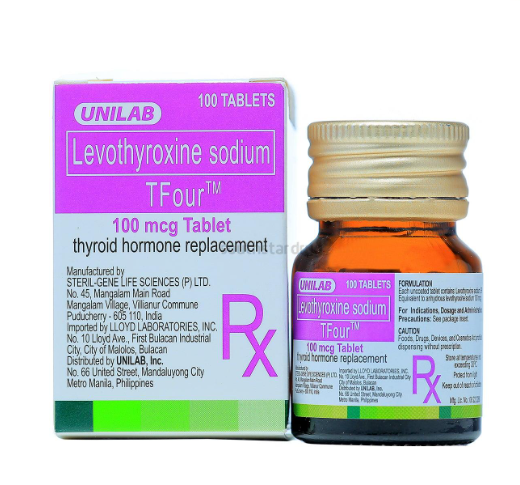 TFOUR 100MCG TABLET 1 BOTTLE
