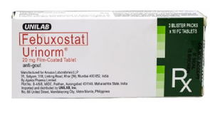 URINORM 20MG 10 TABLET