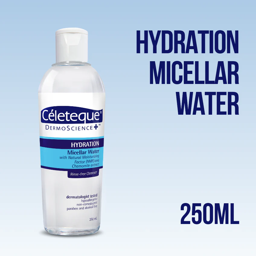 CELETEQUE HYDRATION MICELLAR WATER 250ML LIQ BOT