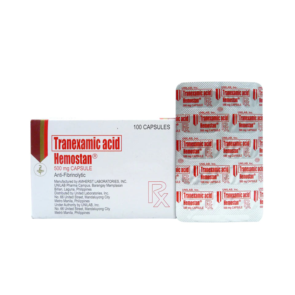 HEMOSTAN 500MG 10 CAPSULES