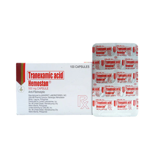 HEMOSTAN 500MG 10 CAPSULES