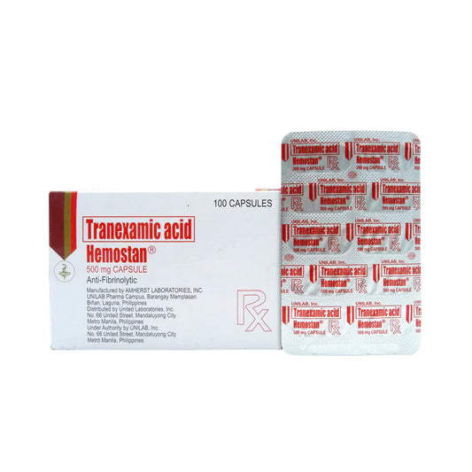 HEMOSTAN 500MG CAPSULE   - MR