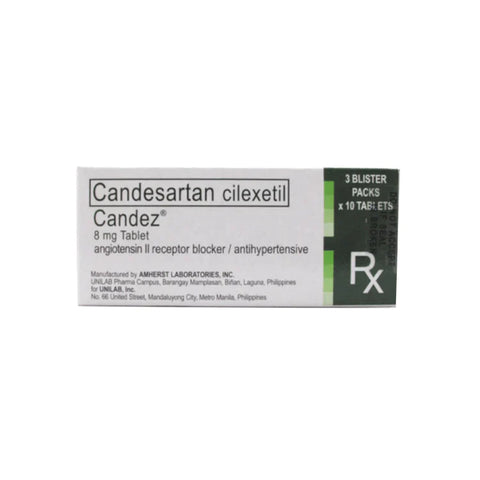 CANDEZ 8 MG TABLET - MR