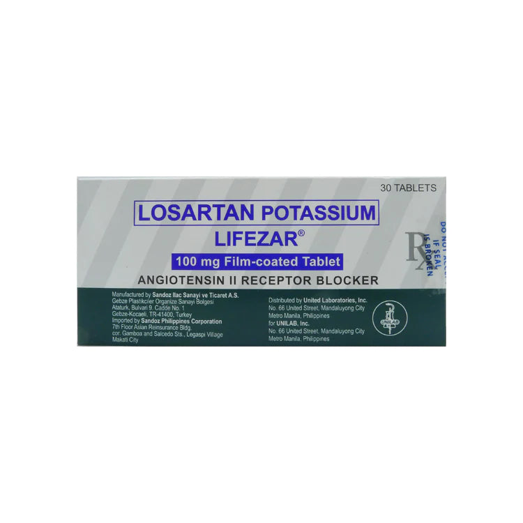 LIFEZAR 100MG 10 TABLETS