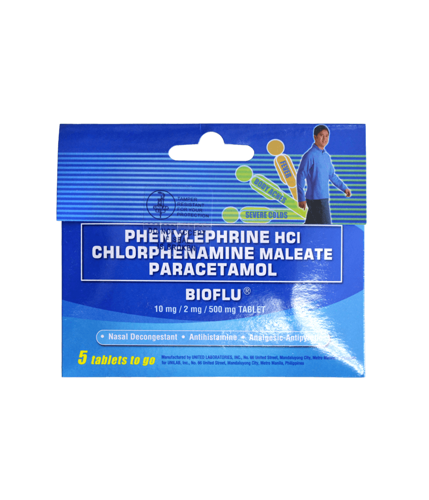 BIOFLU for the relief of clogged nose, runny nose, postnasal drip ...