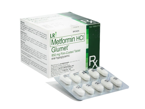 GLUMET 850MG 10 TABLETS