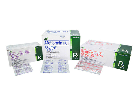 GLUMET XR 500MG 4 TABLETS