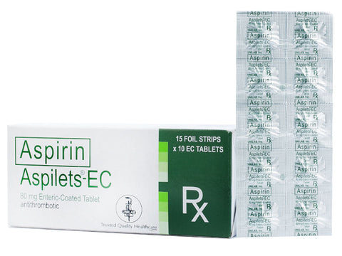 ASPILETS EC 80MG TABLET - MR