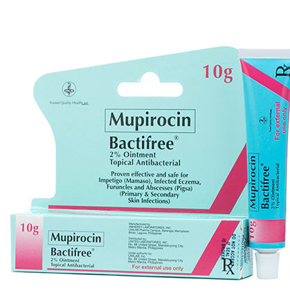 BACTIFREE 20MG (2%) OINTMENT 10G TUBE