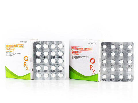 CARDIOSEL 50MG 20 TABLETS