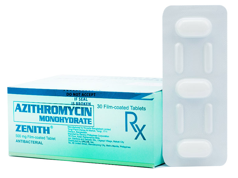 ZENITH 500MG 3 TABLETS