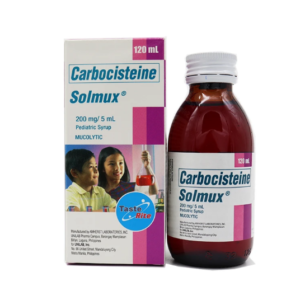 SOLMUX PEDIA TR 200MG SYRUP 120ML BOTTLE