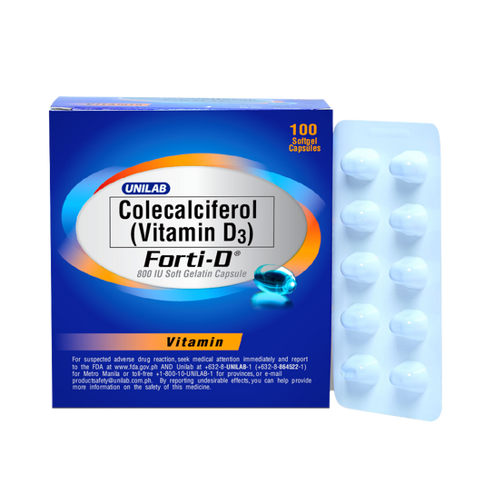 FORTI-D 800IU 10 CAPSULES