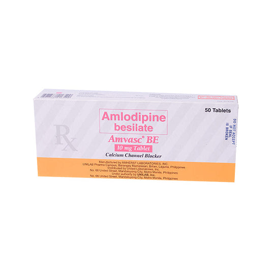 AMVASC BE 10MG TABLET - MR