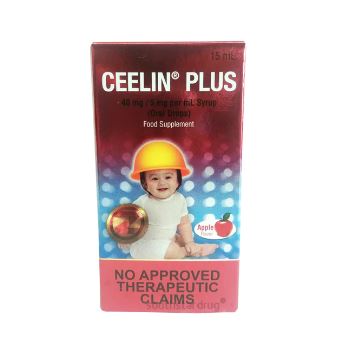 CEELIN PLUS 40MG DROPS 15ML BOTTLE