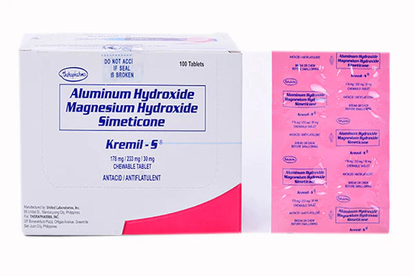 KREMIL S REF TAB for the symptomatic relief of hyperacidity associated ...
