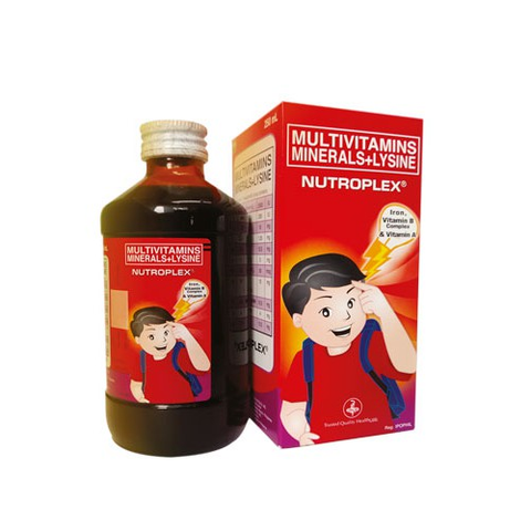 NUTROPLEX SYRUP 250ML BOTTLE