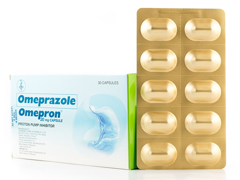 OMEPRON 20MG 10 CAPSULES