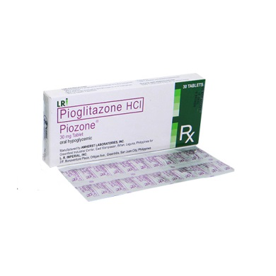 PIOZONE 30MG 10 TABLETS