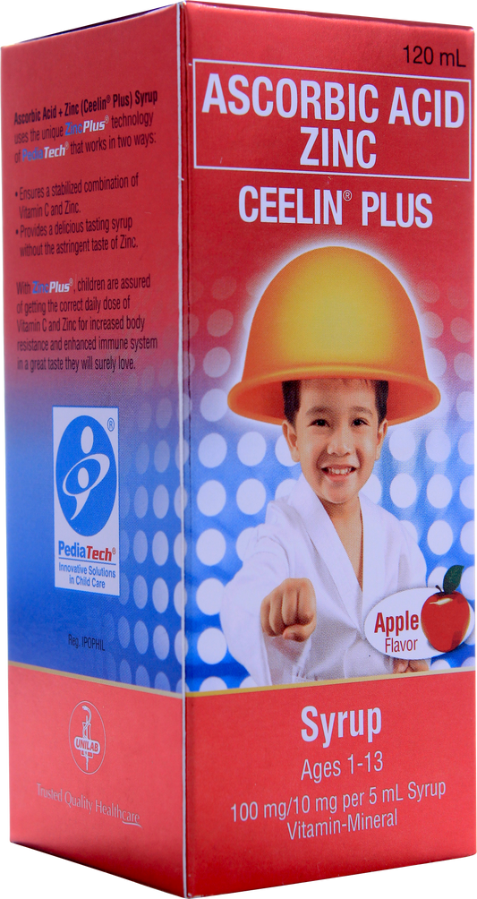 CEELIN PLUS SYRUP 120ML BOTTLE
