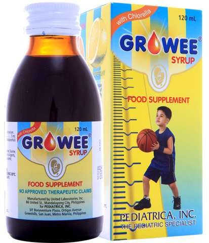 GROWEE PEDTECH SYRUP 120ML BOTTLE