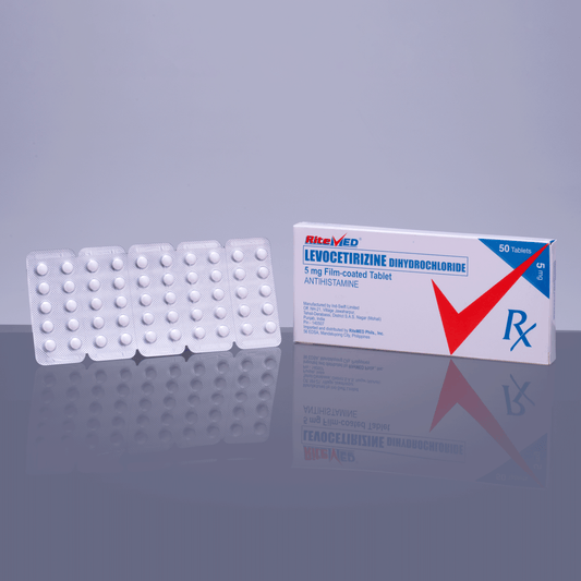 RITEMED LEVOCETIRIZINE 5MG 50 TABLETS